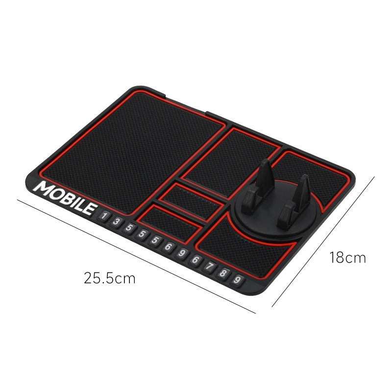 Multi Functional Car Anti Slip Mat Phone Holder