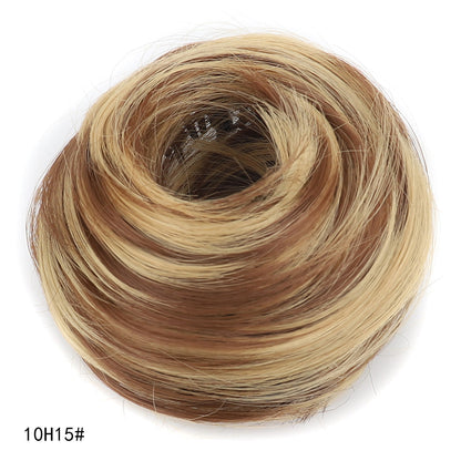 Bird's Nest Curly Wig Hair Bundle Multi-color Optional Straight Hair Bundle Hair Bundle Hairpin