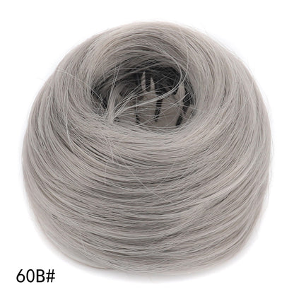 Bird's Nest Curly Wig Hair Bundle Multi-color Optional Straight Hair Bundle Hair Bundle Hairpin