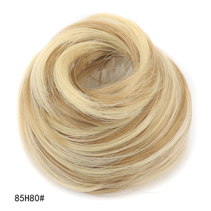 Bird's Nest Curly Wig Hair Bundle Multi-color Optional Straight Hair Bundle Hair Bundle Hairpin