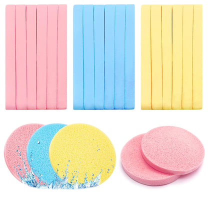 Dry Strips Exfoliating Cleansing Sponge for Facial Face Clean