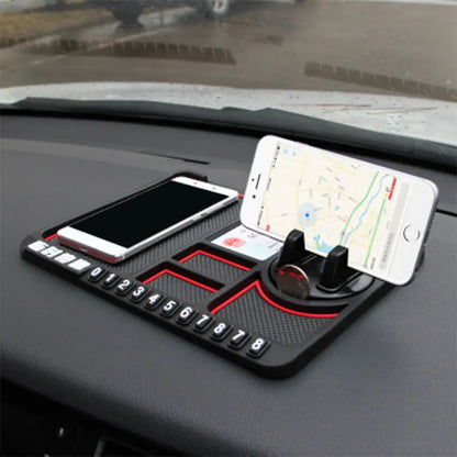 Multi Functional Car Anti Slip Mat Phone Holder