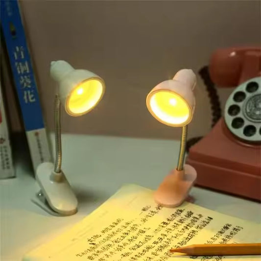 Mini Book Light with Clip Portable LED Reading Lamp