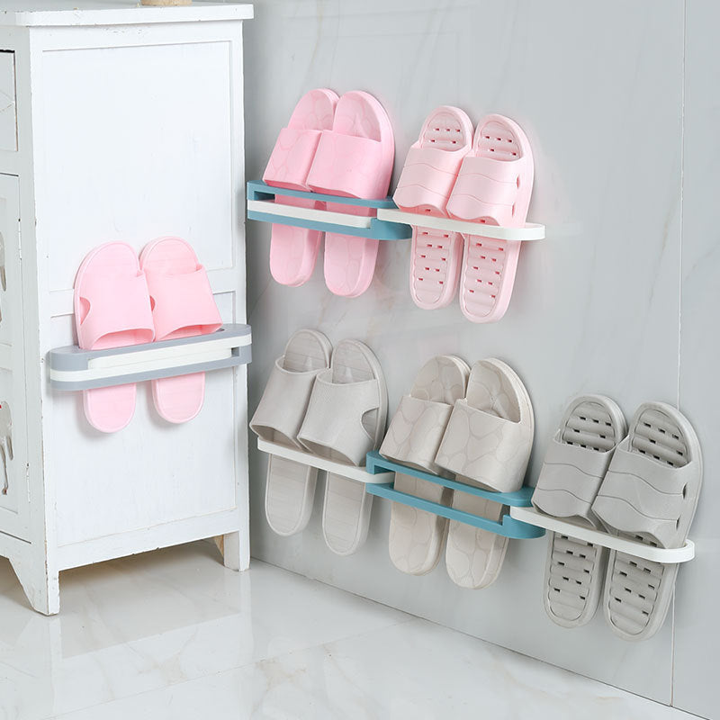 Foldable Bathroom  Slipper Rack