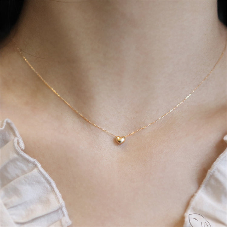 Fashion Gold Plated Women Heart Pendant