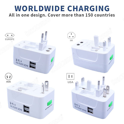 Universal Travel Adapter All in One