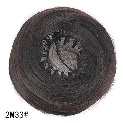 Bird's Nest Curly Wig Hair Bundle Multi-color Optional Straight Hair Bundle Hair Bundle Hairpin