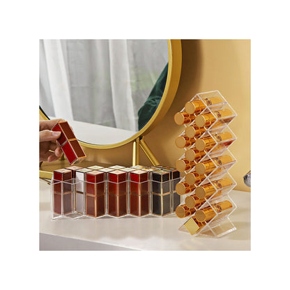 16-Grid Modern Design Makeup Organizer Storage Case Lipstick Storage Box Jewelry Holder for Cosmetic Brushes Lipsticks