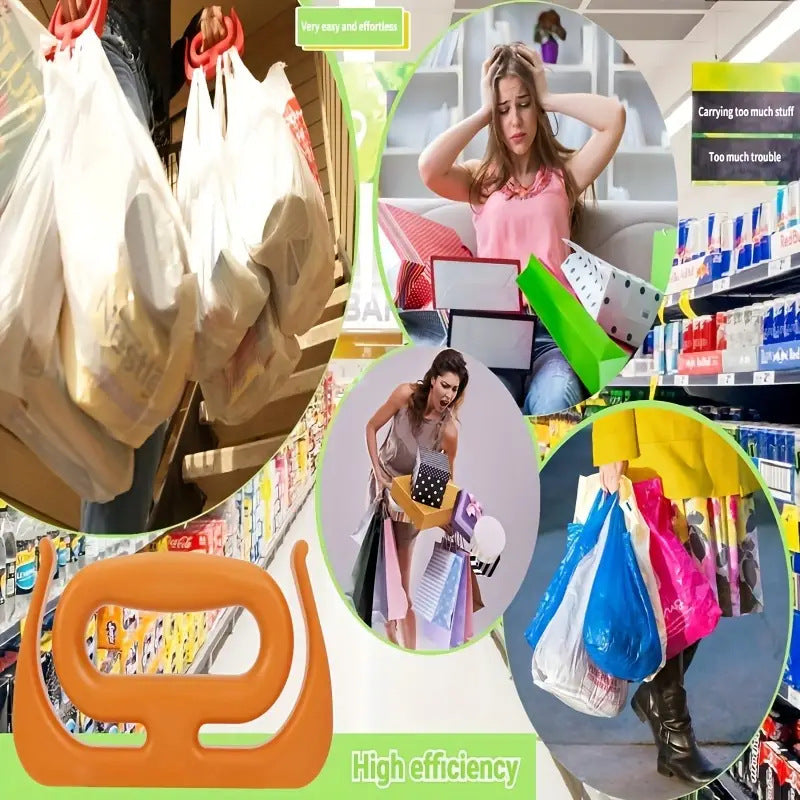 Shopping Bag Carrier Handle Anti-strain Labor-saving