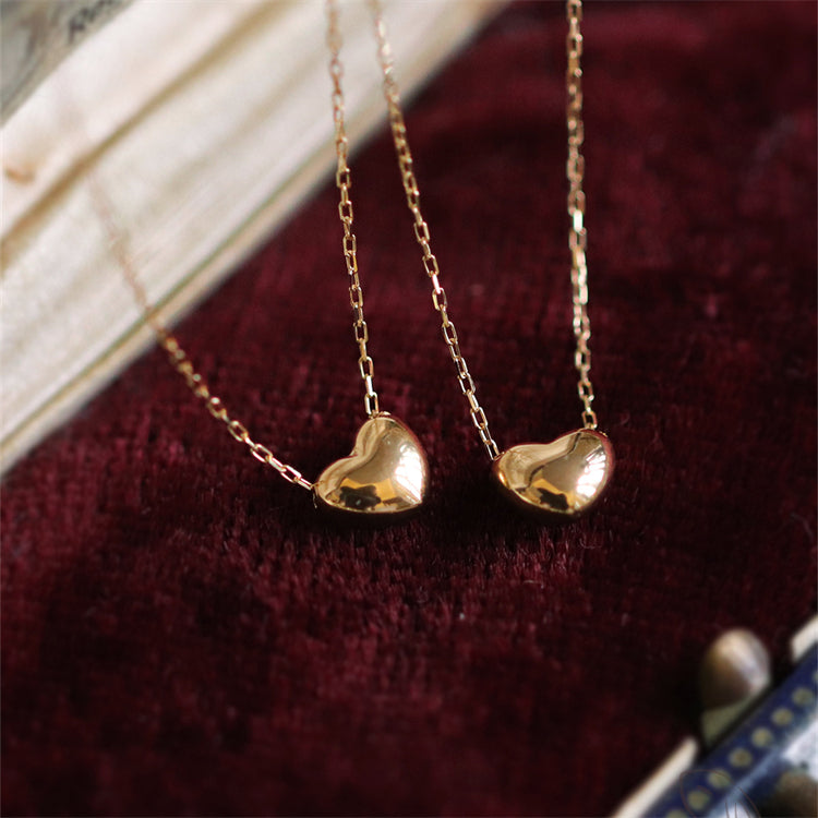 Fashion Gold Plated Women Heart Pendant