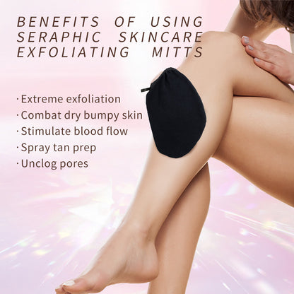Turkish Body Clean Exfoliated Mitt Bag