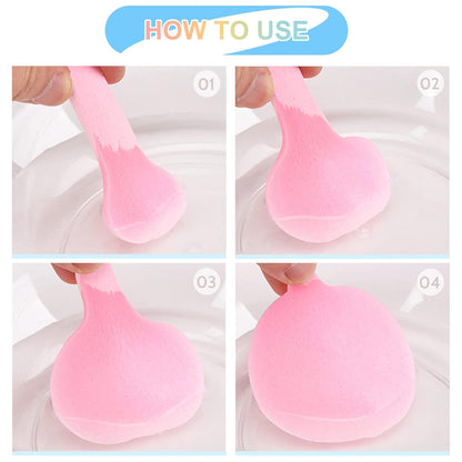 Dry Strips Exfoliating Cleansing Sponge for Facial Face Clean