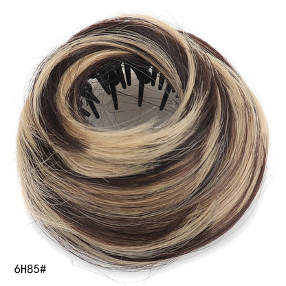 Bird's Nest Curly Wig Hair Bundle Multi-color Optional Straight Hair Bundle Hair Bundle Hairpin