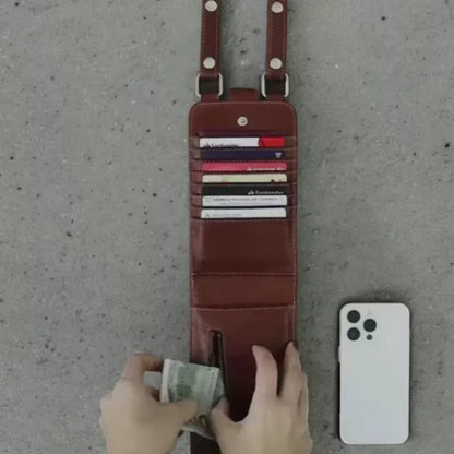 JEEP Genuine Leather Versatile Travel Companion