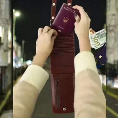 JEEP Genuine Leather Versatile Travel Companion