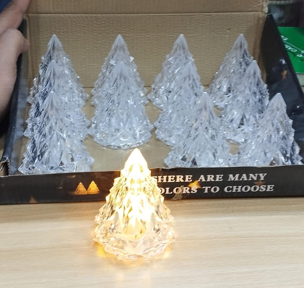 Led Luminous Iceberg Atmosphere Night Light for Christmas Decorations