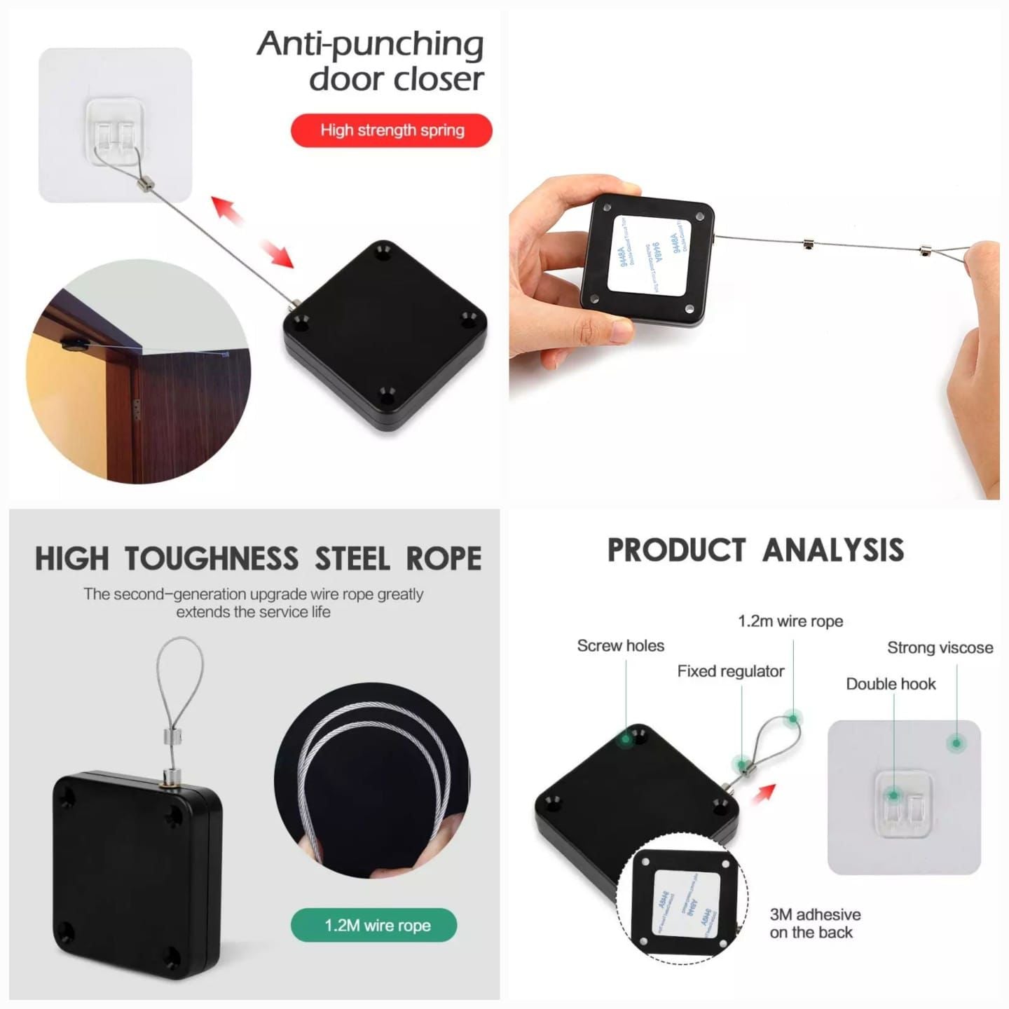 Hands Free New Design Automatic Sensor Punch Free Door Closer Automatic Shutdown