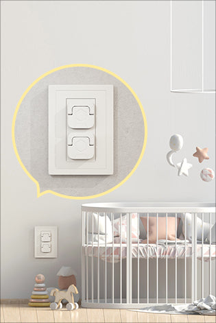 Baby Proofing Outlet Covers Electric Outlet Pulg Covers for Baby Safety Socket Cover Protector to Prevent Your Child