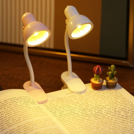 Mini Book Light with Clip Portable LED Reading Lamp