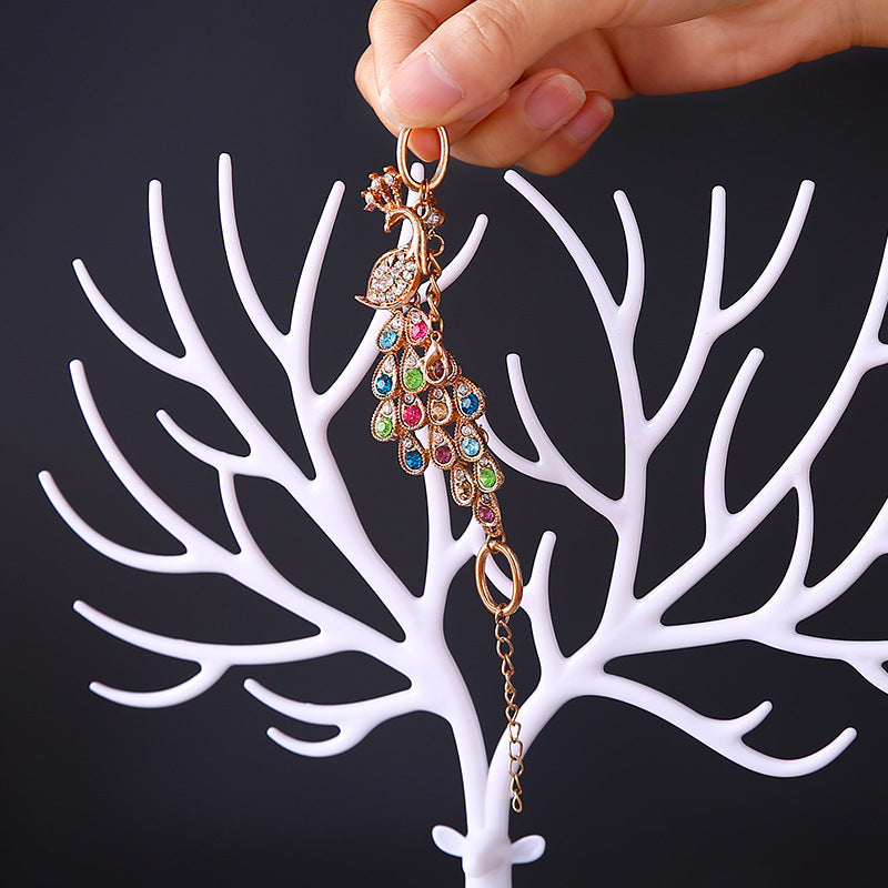 Deer Jewelry Display Stand Earrings Necklace Ring Jewelry Display Tray Tree Storage Racks Organizer Holder Make up Decoration