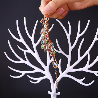 Deer Jewelry Display Stand Earrings Necklace Ring Jewelry Display Tray Tree Storage Racks Organizer Holder Make up Decoration