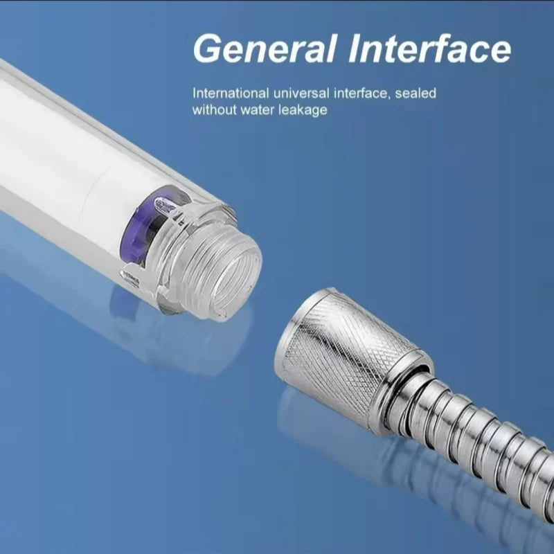 360 Degree Bathroom Powerful High Pressure Fan Turbo Charged Shower Head