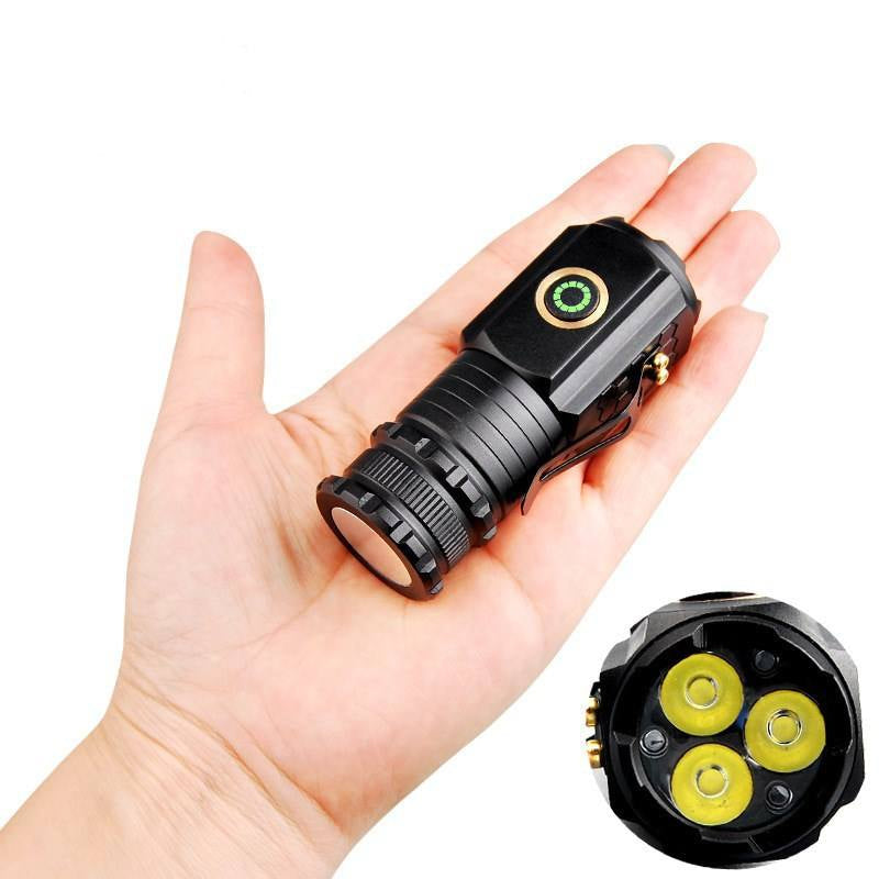 Mini Led Rechargeable Flashlight