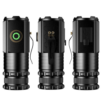 Mini Led Rechargeable Flashlight