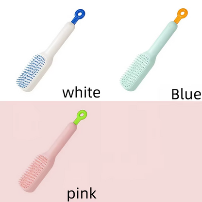 Cleaning Hair Brush Detangling Hair Brush for Women Men Easy Self Cleaning Brush Hair