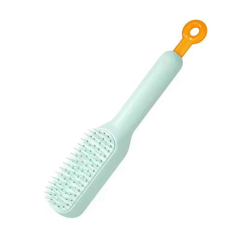 Cleaning Hair Brush Detangling Hair Brush for Women Men Easy Self Cleaning Brush Hair