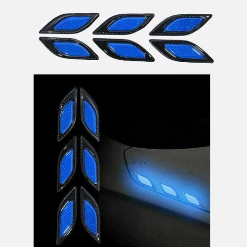 Reflective Car Door Bumper Stickers