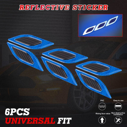 Reflective Car Door Bumper Stickers