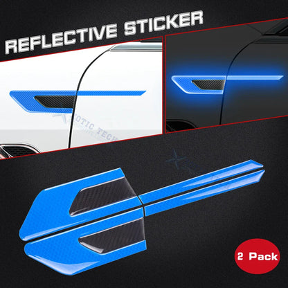 Reflective Car Door Bumper Stickers